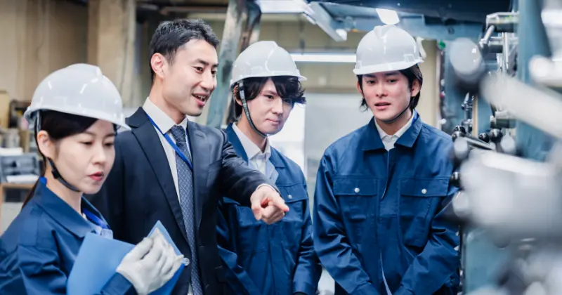 プラント設備整備ってどんな仕事?そんな方でも大歓迎!